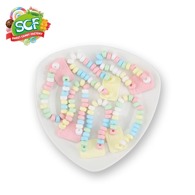 Necklace shape handmade hard candy for wholesale - Image 2