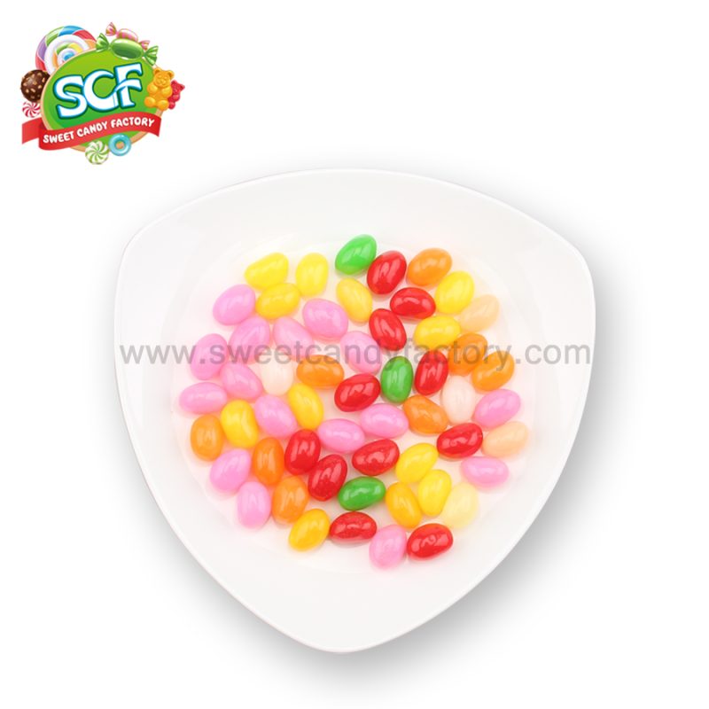 Chewing bulk jelly bean fruit flavor wholesale from China candy factory