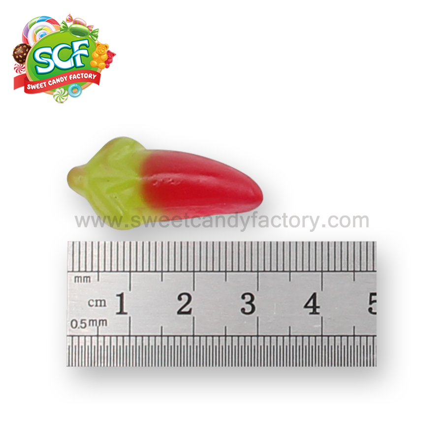 Hot chilli gummy pepper spicy gummy food new arrival-sweetcandyfactory
