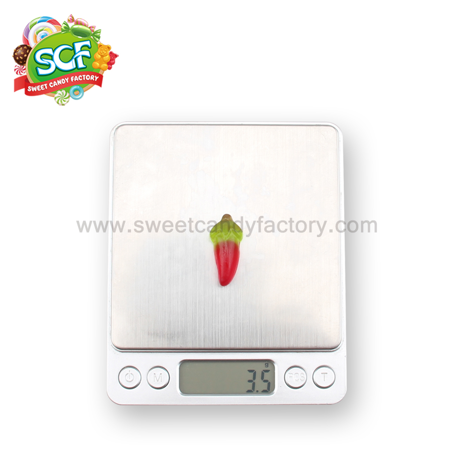 Hot chilli gummy pepper spicy gummy food new arrival-sweetcandyfactory
