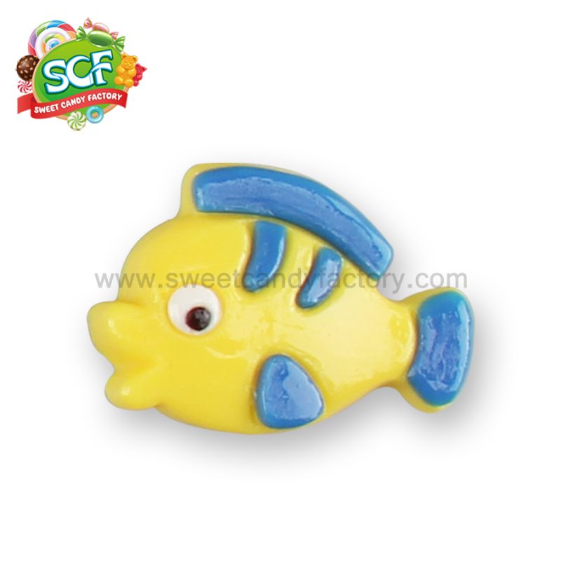 Colorful fish shape sugar free gummy candy with FDA certificate - Image 3