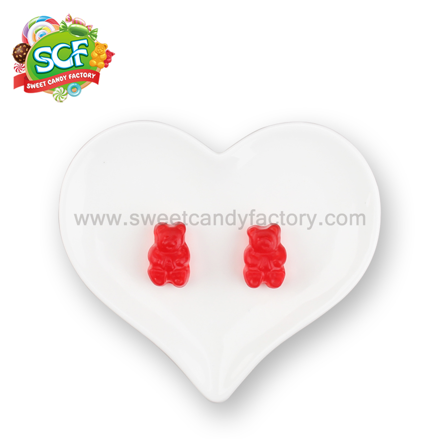 Bulk private label colorful gummy bear with competitive price-sweetcandyfactory
