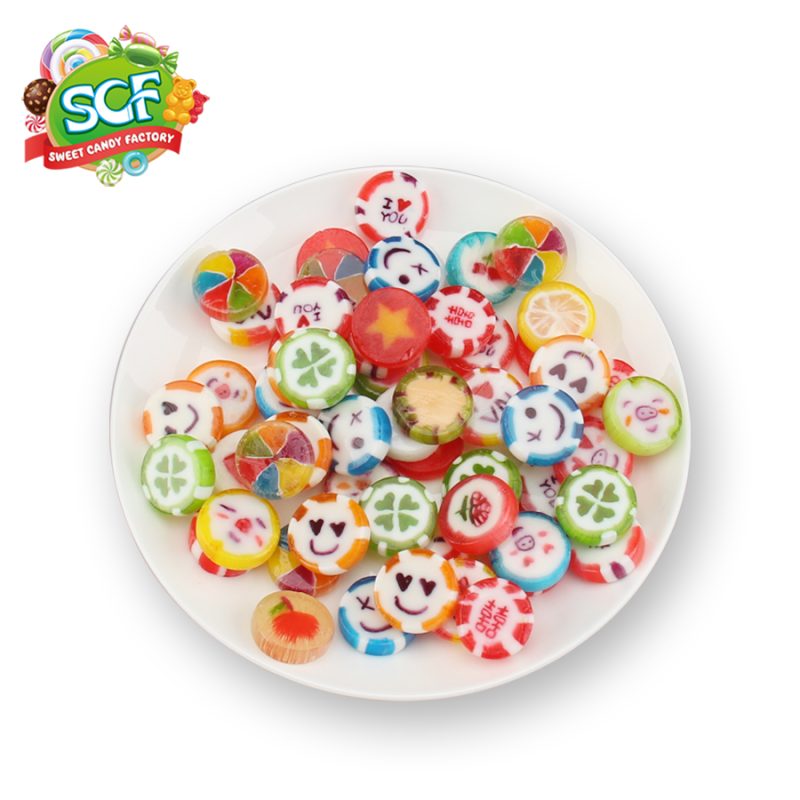 Customized handmade fruit flavored candy from China candy factory