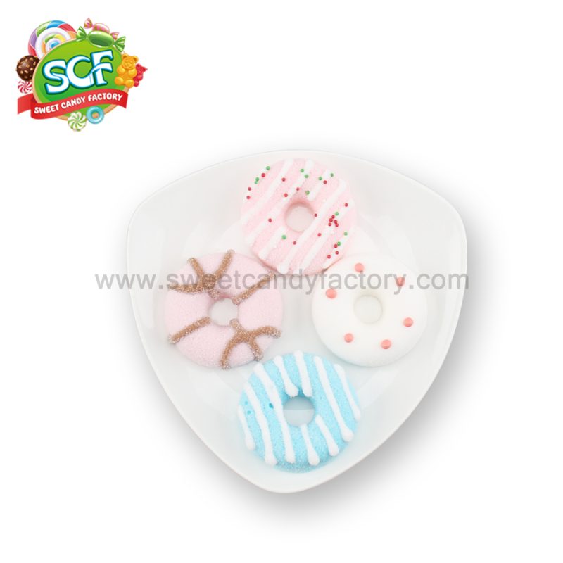 Cake shape dessert marshmallow picnic cotton candy - Image 2