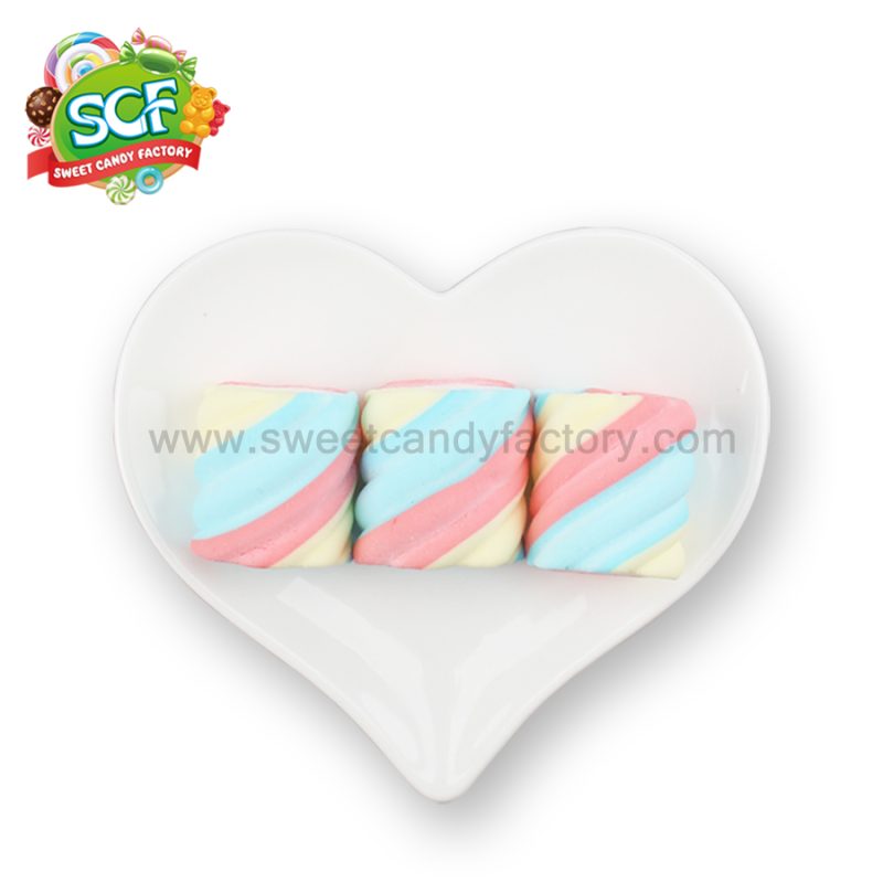 Cheap hot selling colorful marshmallow with large production capacity
