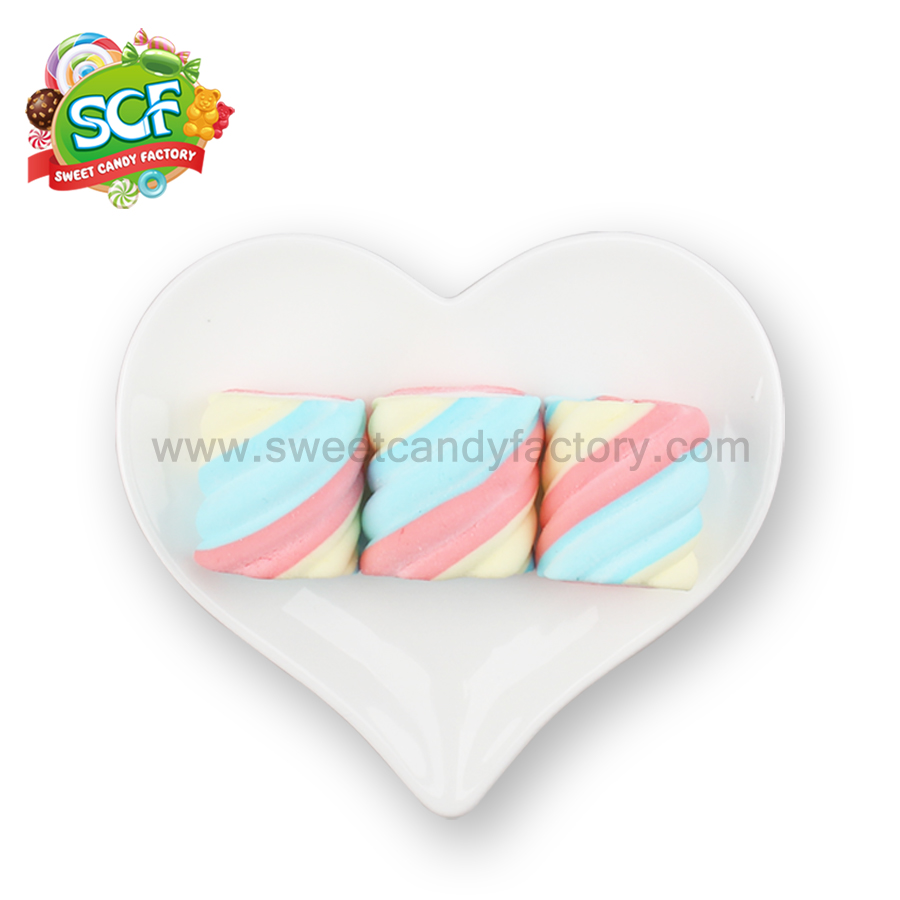 Cheap hot selling colorful marshmallow with large production capacity-sweetcandyfactory