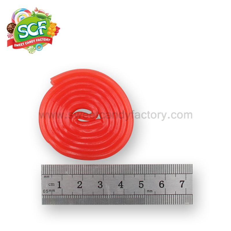 Red licorice wheels wholesales strawberry flavor from China candy factory - Image 4
