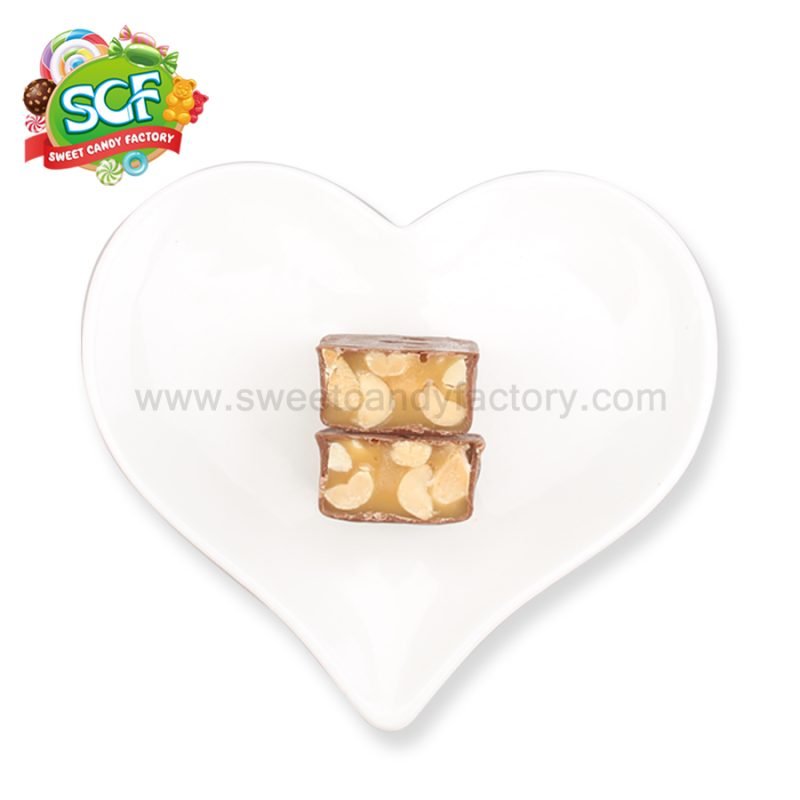 Bulk branded packaging chocolate bar with nougat peanut and caramel - Image 4