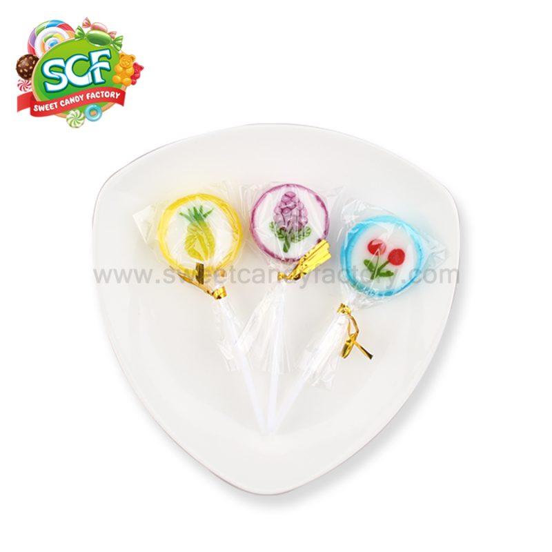 Fruity handmade hard candy lollipop wholesales from candy factory - Image 3