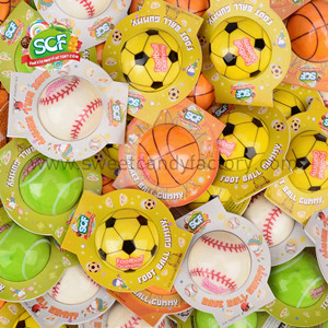 South korean confectionery Sports ball gummy