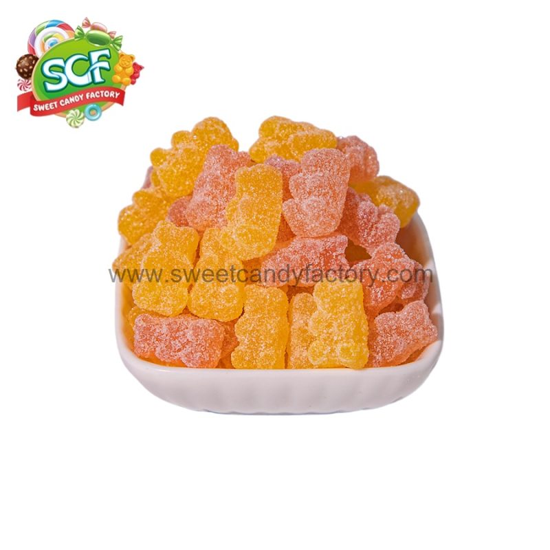 Coated sugar bear shaped gummy for wholesale - Image 2