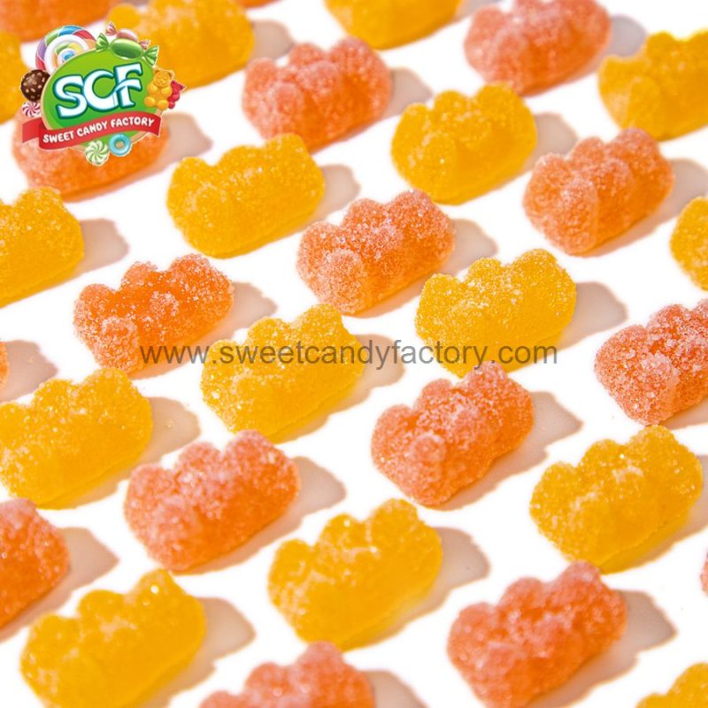 Coated sugar bear shaped gummy for wholesale - Image 3