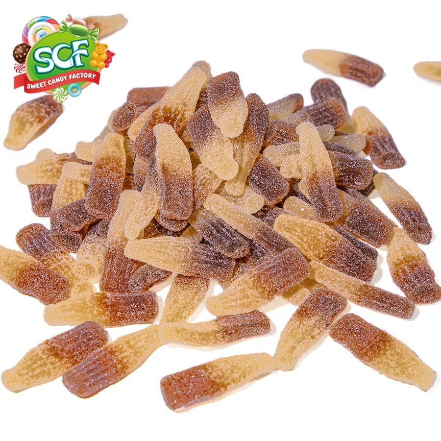 Cola shape gummy candy