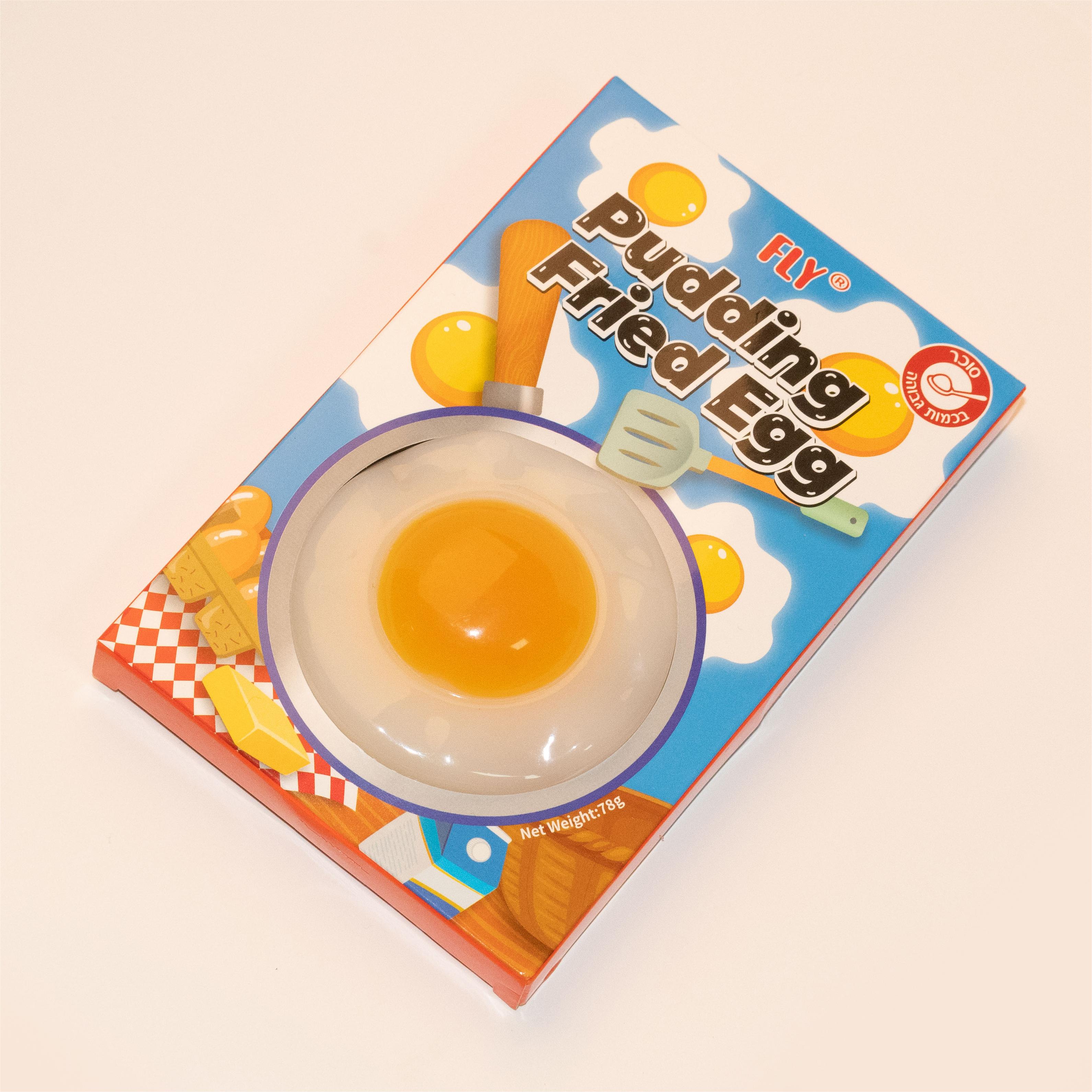 Hot Sale DIY Fried Egg Pudding Jelly With Popping Candy For Kids