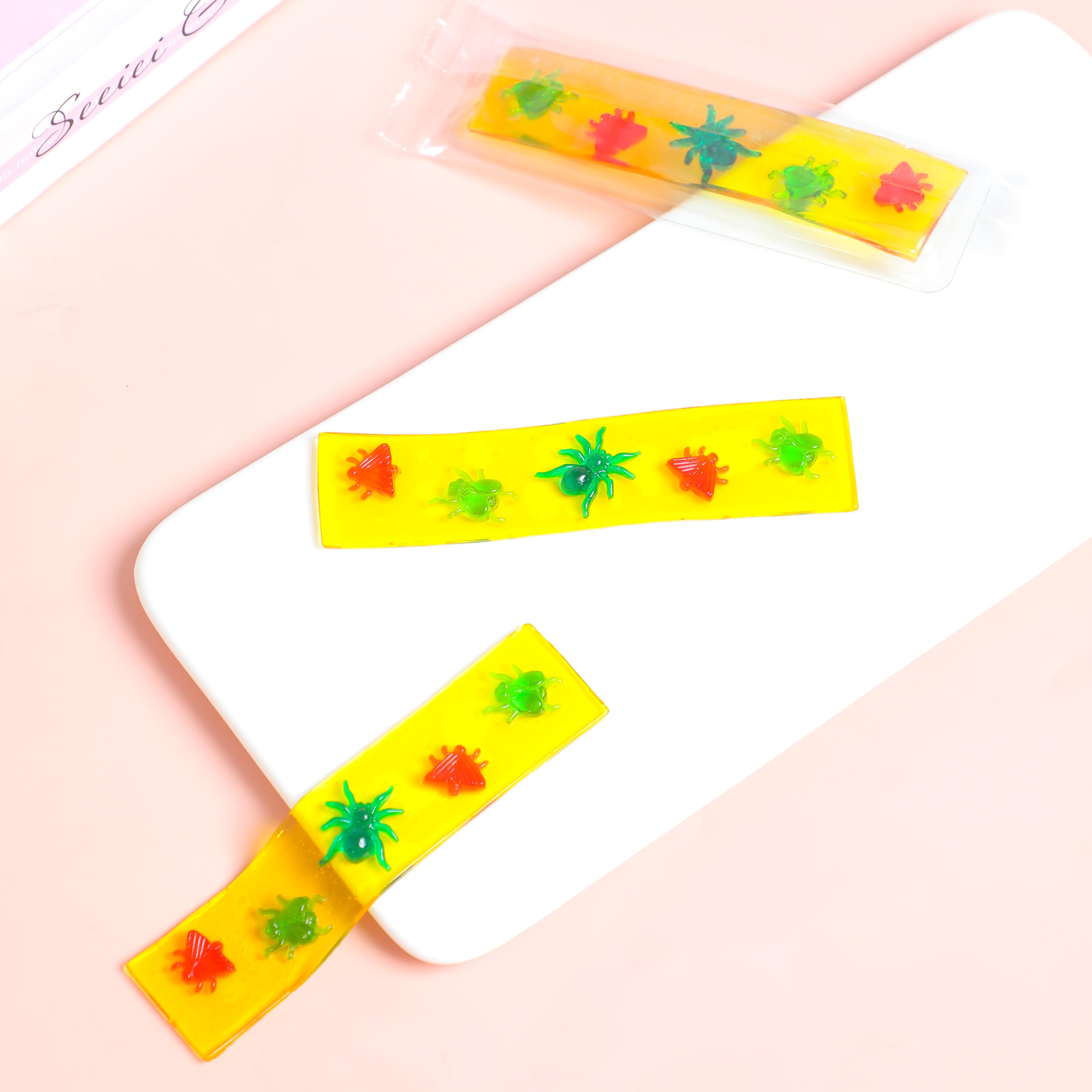 Wholesale B2B Hot Sale Spider Fruity Flavor Bug Belt Soft Gummy Candy