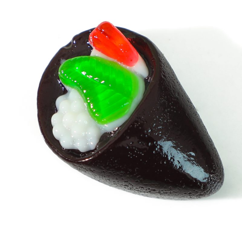 Wholesale Customized Shaped Strawberry Fruity Flavor Sushi Gummy Candy - Image 4