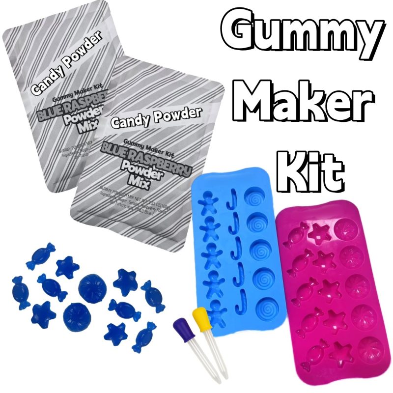 HALAL Fruity Flavor Gummy DIY Homemade Gummy Maker Kit Fun Snacks Make Infused Gummies