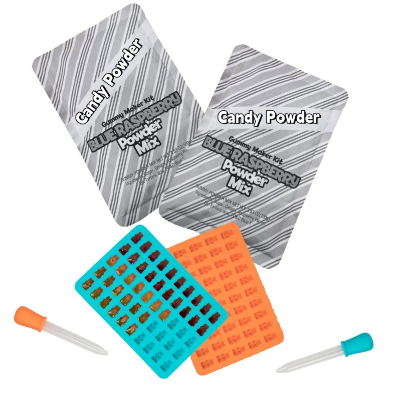 HALAL Fruity Flavor Gummy DIY Homemade Gummy Maker Kit Fun Snacks Make Infused Gummies - Image 3