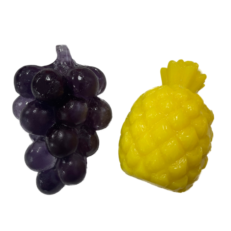 3D Giant Peelable Fruit Flavor With Real Fruit Juice Peeling Big Size Pineapple Shaped Big Peeled Gummy Candy-sweetcandyfactory