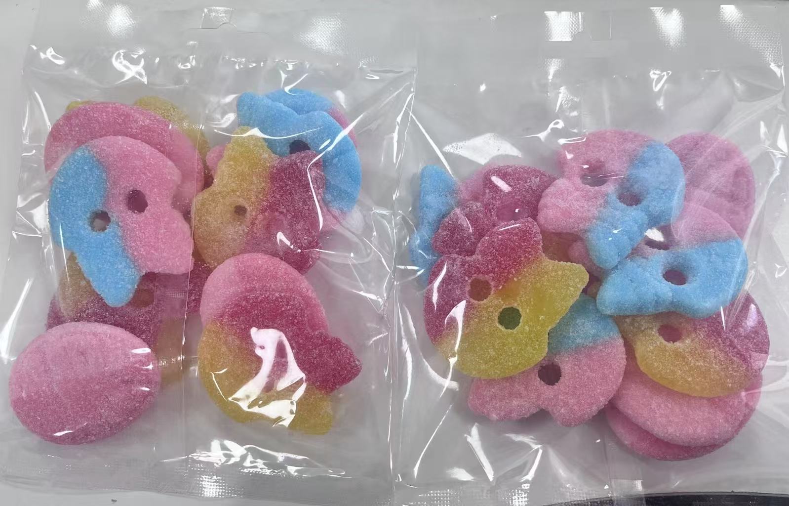 HALAL Wholesale Bulk Sweet Sour Skulls Fizzy Mix Vegan Gummy-sweetcandyfactory