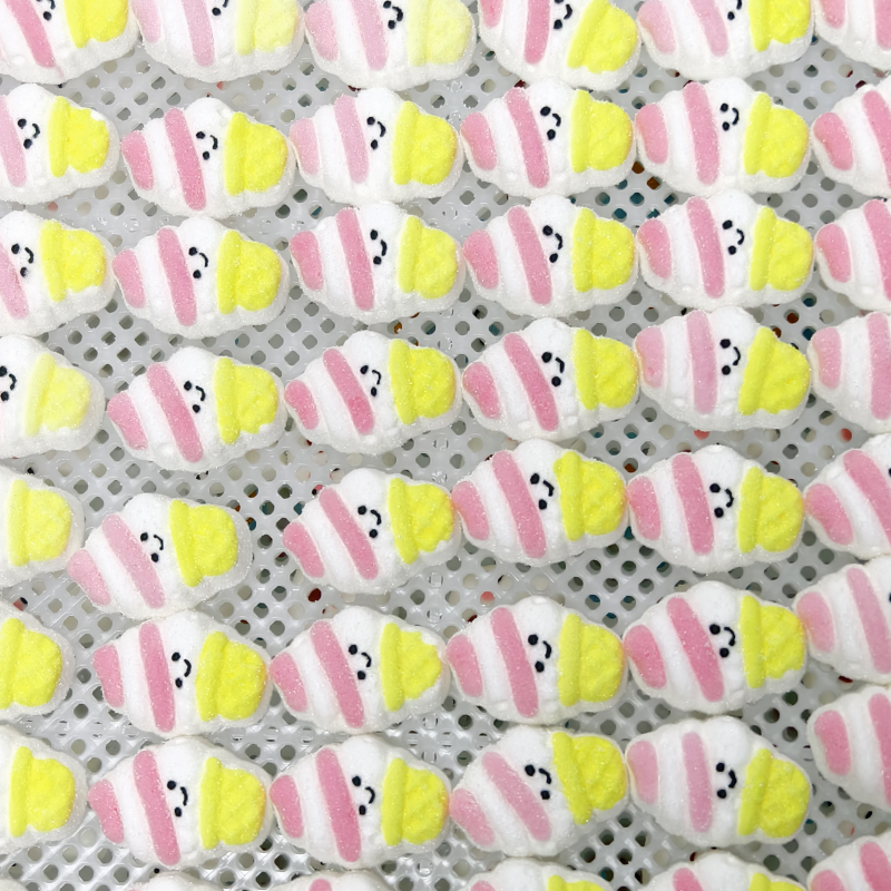 Wholesale Cute Ice Cream Marshmallow 12g/pc Soft Marshmallow-sweetcandyfactory