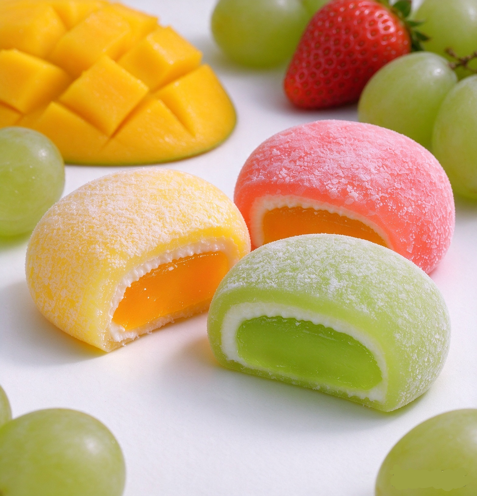 Hot Sales Japanese Cakes Mochi with Rice Flour Mochiko Gummy Candy in Box with Custom Packaging-sweetcandyfactory