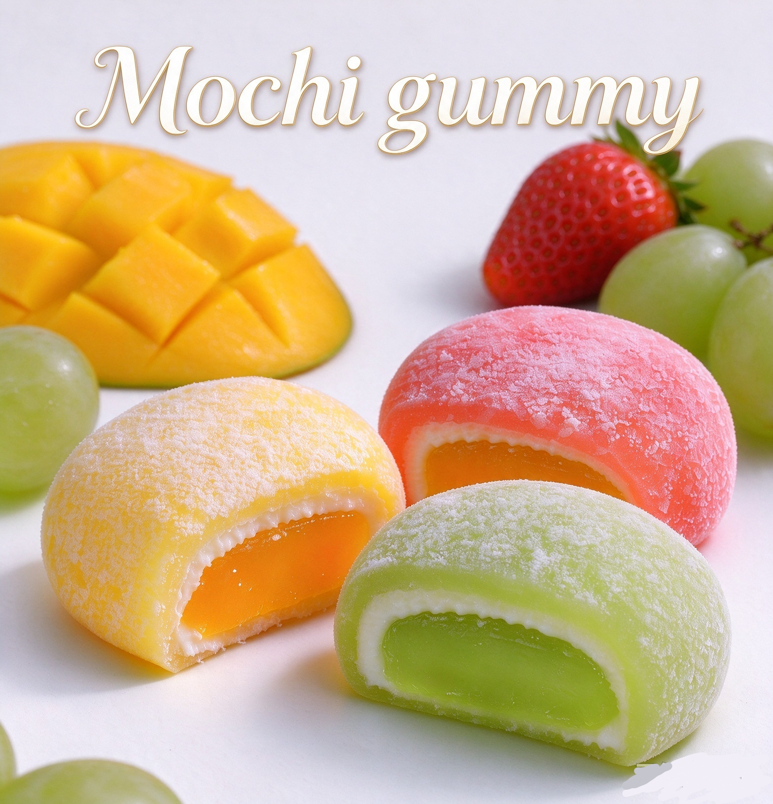 Hot Sales Japanese Cakes Mochi with Rice Flour Mochiko Gummy Candy in Box with Custom Packaging-sweetcandyfactory
